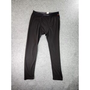 Omni-Wool Baselayer Pants Men's XL Black Wool Poly Blend Outdoor Hiking Camping